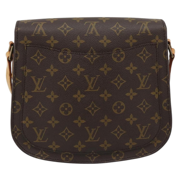 LOUIS VUITTON Monogram Saint Cloud GM Shoulder Bag M51242 LV Auth 194682A