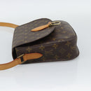 LOUIS VUITTON Monogram Saint Cloud GM Shoulder Bag M51242 LV Auth 194682A-3