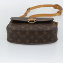 LOUIS VUITTON Monogram Saint Cloud GM Shoulder Bag M51242 LV Auth 194682A-5