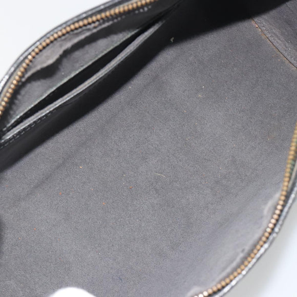 LOUIS VUITTON Epi Soufflot Hand Bag Black M52222 LV Auth 194686