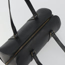 LOUIS VUITTON Epi Soufflot Hand Bag Black M52222 LV Auth 194686-6