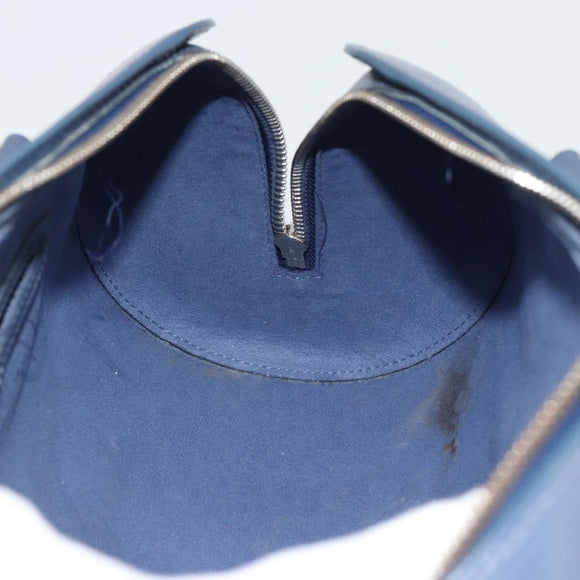 LOUIS VUITTON Epi Soufflot Hand Bag Safir LV Auth 194688