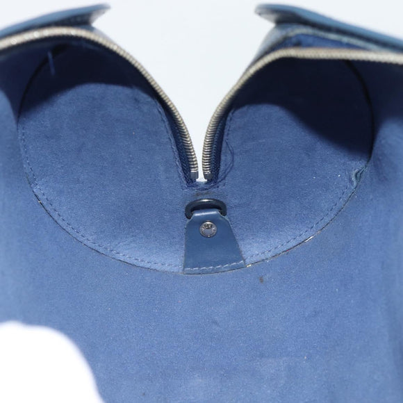 LOUIS VUITTON Epi Soufflot Hand Bag Safir LV Auth 194688