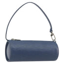 LOUIS VUITTON Epi Soufflot Pouch Safir LV Auth 194689A-1