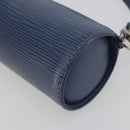 LOUIS VUITTON Epi Soufflot Pouch Safir LV Auth 194689A-9