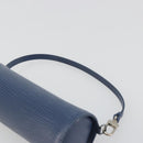 LOUIS VUITTON Epi Soufflot Pouch Safir LV Auth 194689A-8