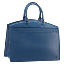 LOUIS VUITTON Epi Riviera Hand Bag Blue M48185 LV Auth 194692-1