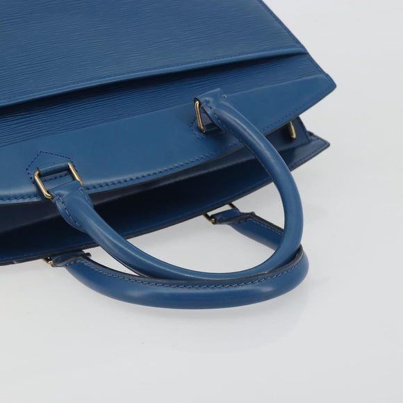 LOUIS VUITTON Epi Riviera Hand Bag Blue M48185 LV Auth 194692
