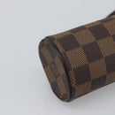 LOUIS VUITTON Damier Ebene Papillon Pouch LV Auth 194694V-15