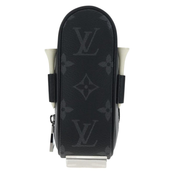 LOUIS VUITTON Monogram Eclipse Set Golf Andrews Bag Charm GI0344 LV Auth 194695M