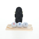 LOUIS VUITTON Monogram Eclipse Set Golf Andrews Bag Charm GI0344 LV Auth 194695M-12