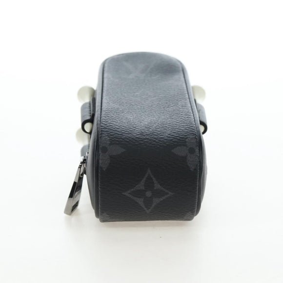 LOUIS VUITTON Monogram Eclipse Set Golf Andrews Bag Charm GI0344 LV Auth 194695M