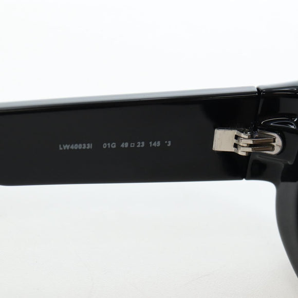 LOEWE Sunglasses plastic Black Auth 194696M