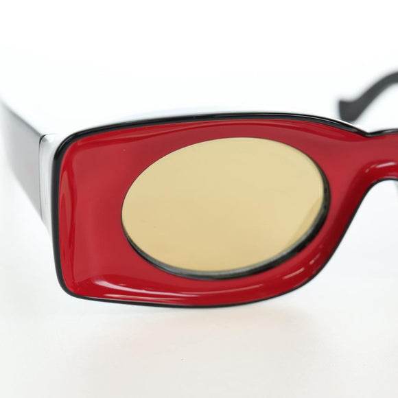 LOEWE Sunglasses plastic Black Auth 194696M