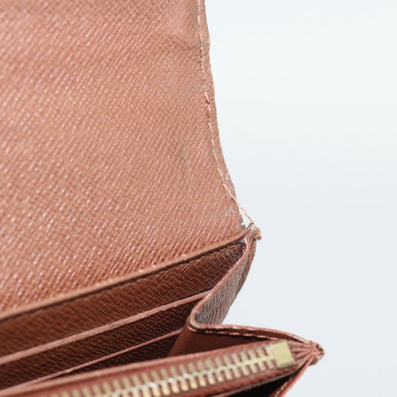 LOUIS VUITTON Monogram Portefeuille Sarah Long Wallet M61734 LV Auth 194699