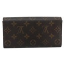LOUIS VUITTON Monogram Portefeuille Sarah Long Wallet M61734 LV Auth 194699-2
