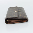 LOUIS VUITTON Monogram Portefeuille Sarah Long Wallet M61734 LV Auth 194699-3