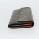 LOUIS VUITTON Monogram Portefeuille Sarah Long Wallet M61734 LV Auth 194699-4