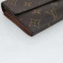 LOUIS VUITTON Monogram Portefeuille Sarah Long Wallet M61734 LV Auth 194699-15