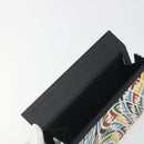 FENDI Zucca Canvas Vertigo Shoulder Bag PVC Multicolor Silver Auth 194700M-16