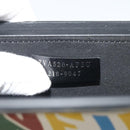 FENDI Zucca Canvas Vertigo Shoulder Bag PVC Multicolor Silver Auth 194700M-21