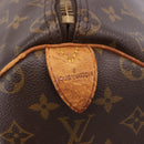 LOUIS VUITTON Monogram Keepall 55 Boston Bag M41424 LV Auth 194701-18