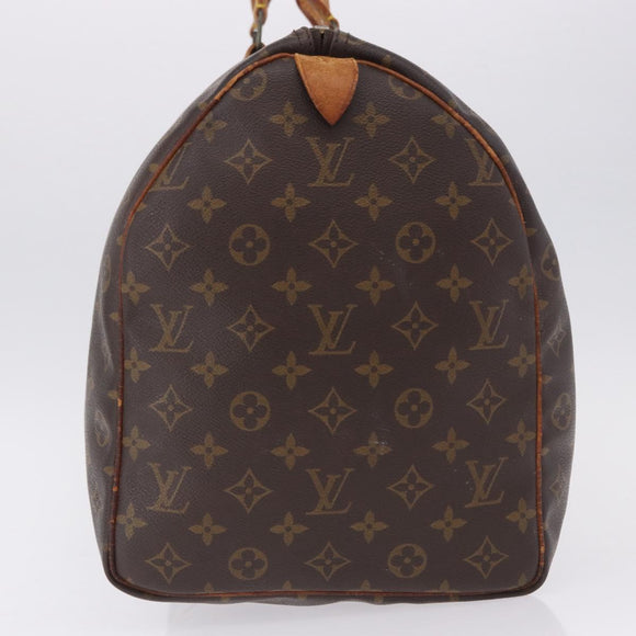 LOUIS VUITTON Monogram Keepall 55 Boston Bag M41424 LV Auth 194701