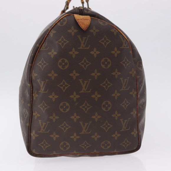 LOUIS VUITTON Monogram Keepall 55 Boston Bag M41424 LV Auth 194701