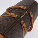 LOUIS VUITTON Monogram Keepall 55 Boston Bag M41424 LV Auth 194701-7