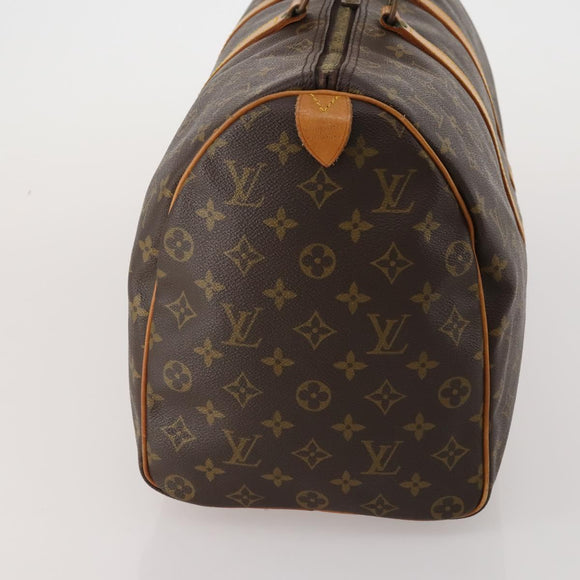 LOUIS VUITTON Monogram Keepall 45 Boston Bag M41428 LV Auth 194702V