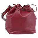 LOUIS VUITTON Epi Petit Noe Shoulder Bag Fuchsia M40676 LV Auth 194705SAV-1