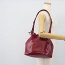 LOUIS VUITTON Epi Petit Noe Shoulder Bag Fuchsia M40676 LV Auth 194705SAV-21