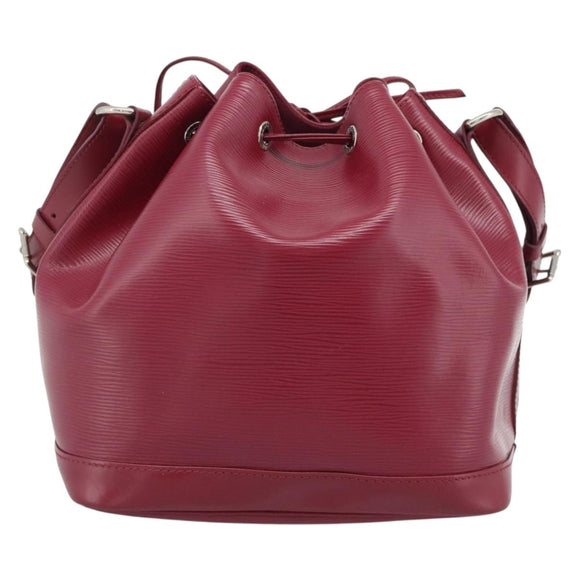 LOUIS VUITTON Epi Petit Noe Shoulder Bag Fuchsia M40676 LV Auth 194705SAV