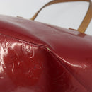 LOUIS VUITTON Monogram Vernis Bellevue PM Bag Pomme D'amour M93583 Auth 194706-17