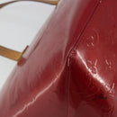 LOUIS VUITTON Monogram Vernis Bellevue PM Bag Pomme D'amour M93583 Auth 194706-18