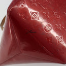 LOUIS VUITTON Monogram Vernis Bellevue PM Bag Pomme D'amour M93583 Auth 194706-8