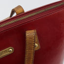LOUIS VUITTON Monogram Vernis Bellevue PM Bag Pomme D'amour M93583 Auth 194706-10