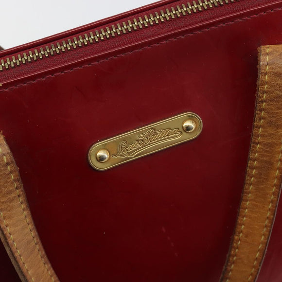 LOUIS VUITTON Monogram Vernis Bellevue PM Bag Pomme D'amour M93583 Auth 194706