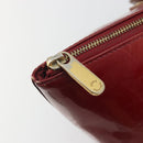 LOUIS VUITTON Monogram Vernis Bellevue PM Bag Pomme D'amour M93583 Auth 194706-20