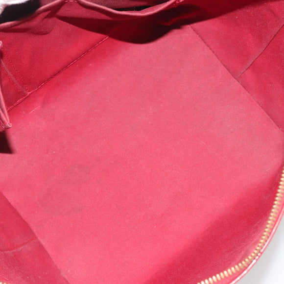 LOUIS VUITTON Monogram Vernis Bellevue PM Bag Pomme D'amour M93583 Auth 194706