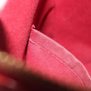 LOUIS VUITTON Monogram Vernis Bellevue PM Bag Pomme D'amour M93583 Auth 194706-12