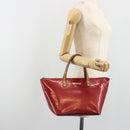 LOUIS VUITTON Monogram Vernis Bellevue PM Bag Pomme D'amour M93583 Auth 194706-25