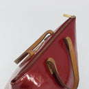 LOUIS VUITTON Monogram Vernis Bellevue PM Bag Pomme D'amour M93583 Auth 194706-6