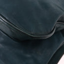 Christian Dior Gaucho Tote Bag Leather Green Silver Auth 194708V-13