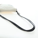CHANEL COCO Mark Matelasse Cambon Line Bag Leather White CC Auth 194709M-7