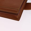 LOUIS VUITTON Epi Ceinture Tilsitt Pochette Zipangu Gold M52598 LV Auth 194712V-16