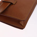 LOUIS VUITTON Epi Ceinture Tilsitt Pochette Zipangu Gold M52598 LV Auth 194712V-17
