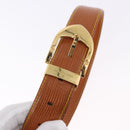 LOUIS VUITTON Epi Ceinture Tilsitt Pochette Zipangu Gold M52598 LV Auth 194712V-9