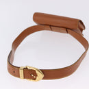 LOUIS VUITTON Epi Ceinture Tilsitt Pochette Zipangu Gold M52598 LV Auth 194712V-8