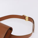 LOUIS VUITTON Epi Ceinture Tilsitt Pochette Zipangu Gold M52598 LV Auth 194712V-14
